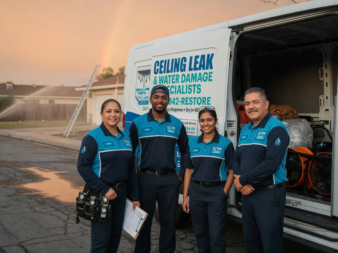 Ceiling Leak Cleanup company in Bordelonville, LA